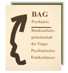 Logo der BAG der Träger Psychiatrischer Krankenhäuser