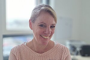 Anja Burg, Pflegedirektorin der Vitos Kinder- und Jugendklinik für psychische Gesundheit Hanau