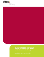 Titelseite Qualitätsbericht Vitos Klinikum Gießen-Marburg 2017