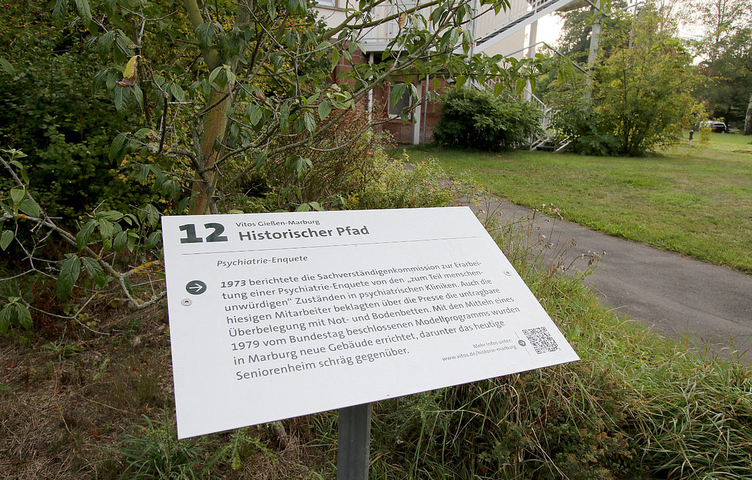 Historischer Pfad Vitos Gelände Marburg