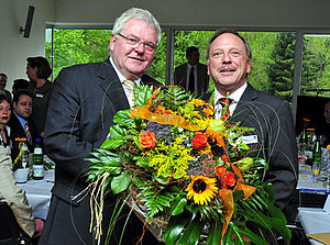 Geschäftsführerwechsel: Volker Horn (l.) und Peter Lutze