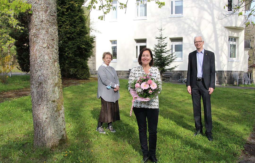 Von links: Elke Röming, Dr. Secil Akinci, Martin Engelhardt