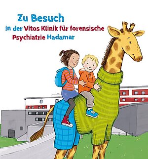 Giraffel Schorsch begleitet Kinder in die Klinik